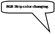 Rounded Rectangular Callout: RGB Strip color changing.